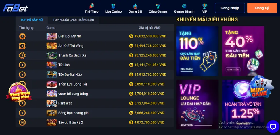Hoàn trả hàng ngày tại 88clup cổng game